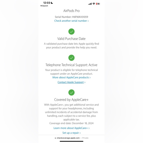 Apple Airpods Pro - Picture 1 of 4